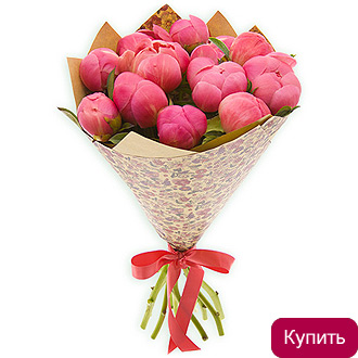 Розовые пионы
