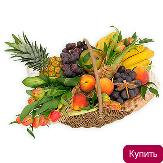 Фруктовая корзина Изобилие