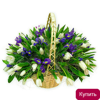 Весна в корзине